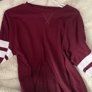 Maroon long sleeve